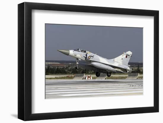 A Qatar Emiri Air Force Mirage 2000-5Eda/5Dda at Konya Air Base-Stocktrek Images-Framed Photographic Print