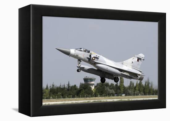 A Qatar Emiri Air Force Mirage 2000-5Eda/5Dda-Stocktrek Images-Framed Premier Image Canvas