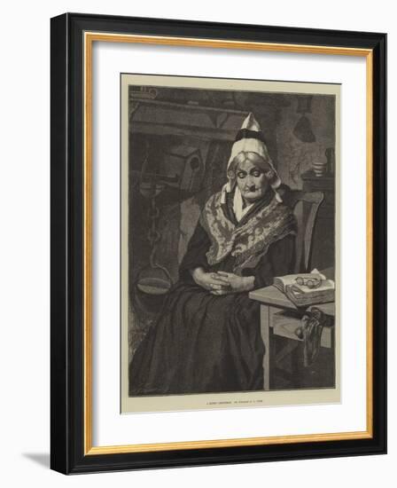 A Quiet Christmas-W. Fyfe-Framed Giclee Print