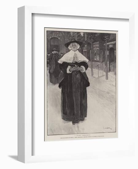 A Quiet Conscience-Edwin Austin Abbey-Framed Giclee Print