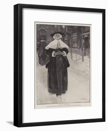 A Quiet Conscience-Edwin Austin Abbey-Framed Giclee Print