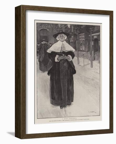 A Quiet Conscience-Edwin Austin Abbey-Framed Giclee Print