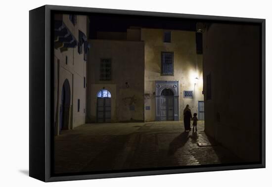 A Quiet Evening in Kairouan-Rolando Paoletti-Framed Premier Image Canvas