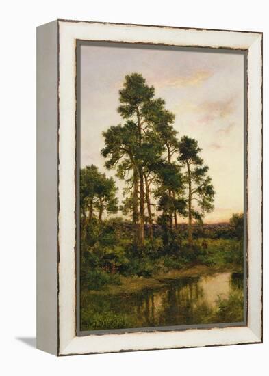 A Quiet Evening, Surrey Pines, 1916-Benjamin Williams Leader-Framed Premier Image Canvas