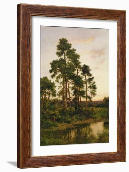 A Quiet Evening, Surrey Pines, 1916-Benjamin Williams Leader-Framed Giclee Print