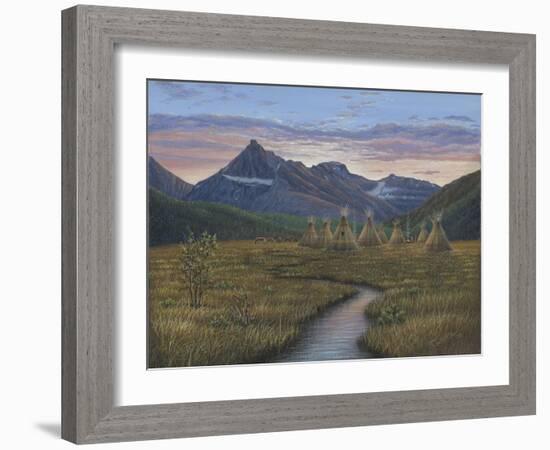 A Quiet Evening-Robert Wavra-Framed Giclee Print