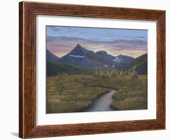 A Quiet Evening-Robert Wavra-Framed Giclee Print