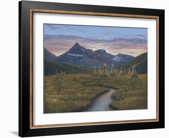 A Quiet Evening-Robert Wavra-Framed Giclee Print