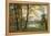 A Quiet Lake-Albert Bierstadt-Framed Premier Image Canvas
