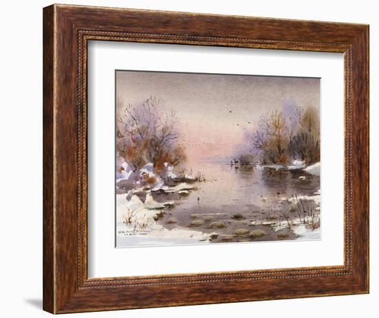 A Quiet Place-LaVere Hutchings-Framed Giclee Print