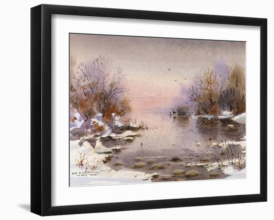 A Quiet Place-LaVere Hutchings-Framed Giclee Print