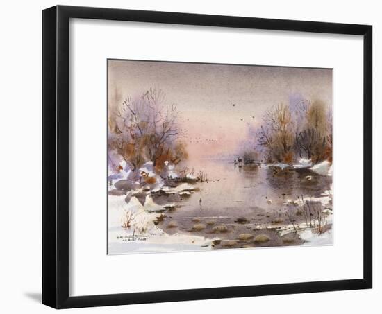 A Quiet Place-LaVere Hutchings-Framed Giclee Print