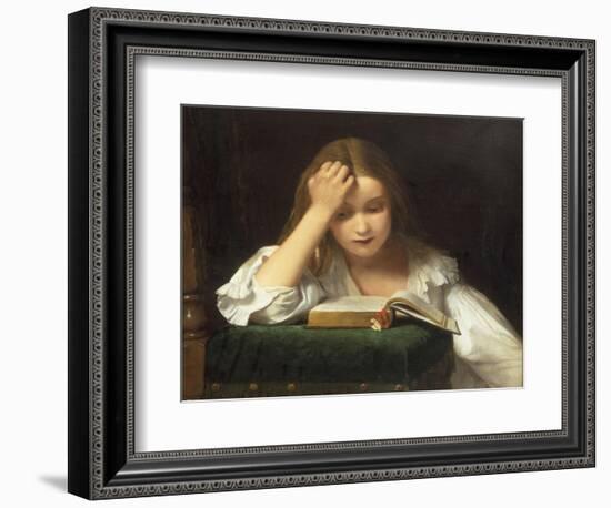 A Quiet Read, 1863-William Dobson-Framed Giclee Print