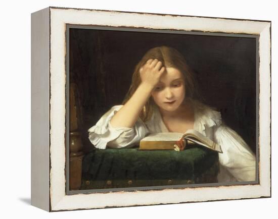 A Quiet Read, 1863-William Dobson-Framed Premier Image Canvas