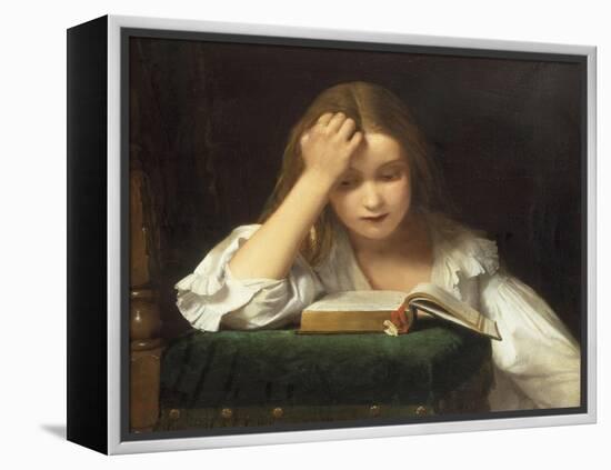 A Quiet Read, 1863-William Dobson-Framed Premier Image Canvas