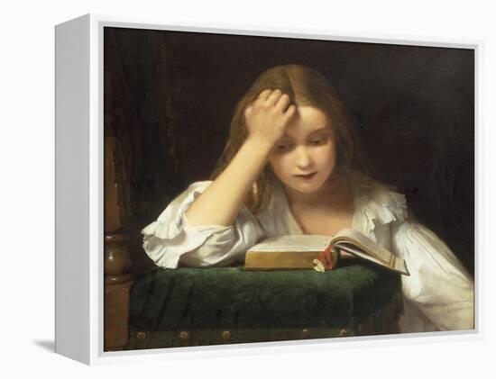 A Quiet Read, 1863-William Dobson-Framed Premier Image Canvas