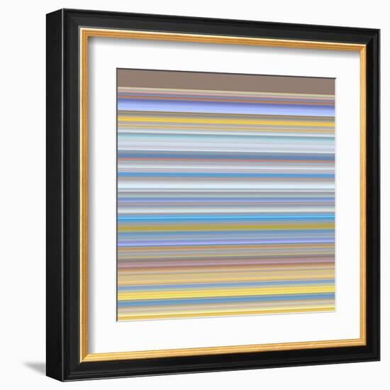 A R T Wave 25-Ricki Mountain-Framed Art Print