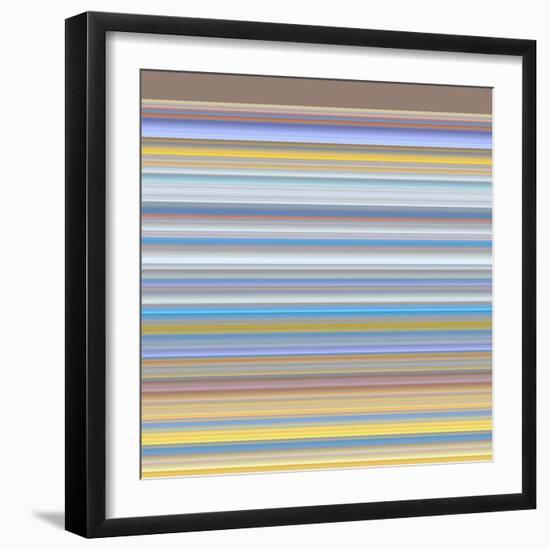 A R T Wave 25-Ricki Mountain-Framed Art Print