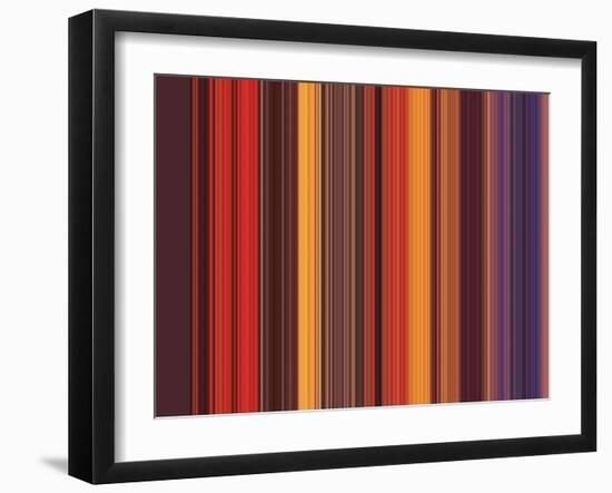 A R T Wave 63-Ricki Mountain-Framed Art Print