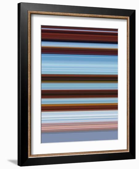 A R T Wave 82-Ricki Mountain-Framed Art Print