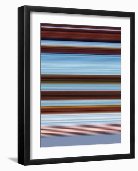 A R T Wave 82-Ricki Mountain-Framed Art Print