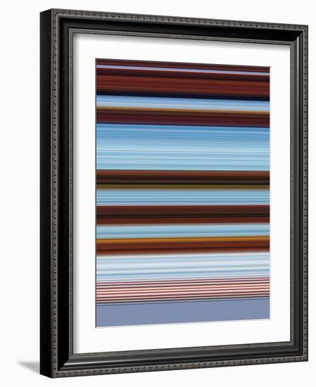 A R T Wave 82-Ricki Mountain-Framed Art Print