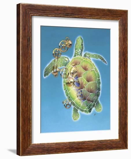 A Race Against Time-Durwood Coffey-Framed Giclee Print