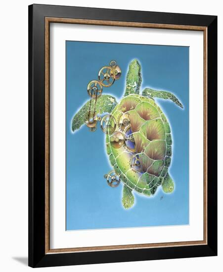 A Race Against Time-Durwood Coffey-Framed Giclee Print