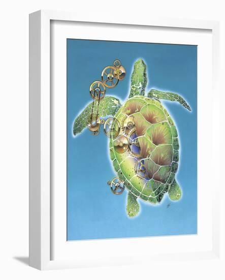 A Race Against Time-Durwood Coffey-Framed Giclee Print