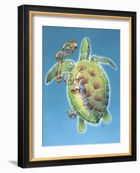 A Race Against Time-Durwood Coffey-Framed Giclee Print