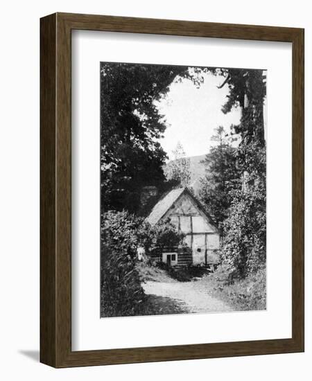 A Radnorshire Cottage, Wales, 1924-1926-Herbert Felton-Framed Giclee Print