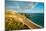 A Rainbow over Durdle Door-Chris Button-Mounted Photographic Print