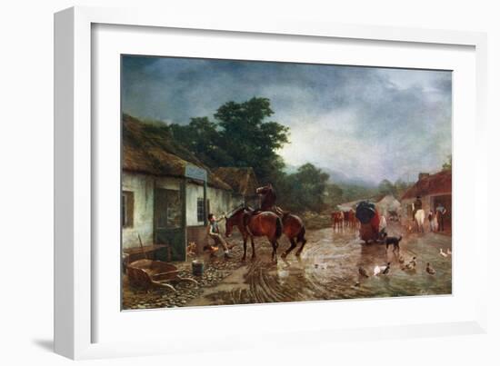 A Rainy Day, 1870-Peter Graham-Framed Giclee Print