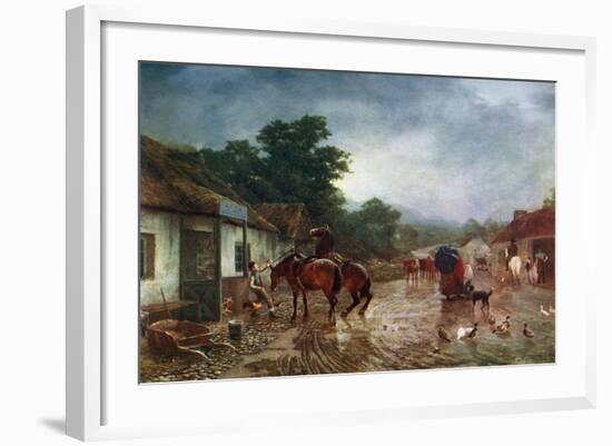 A Rainy Day, 1870-Peter Graham-Framed Giclee Print