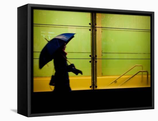 A Rainy Night in the City-Sharon Wish-Framed Premier Image Canvas