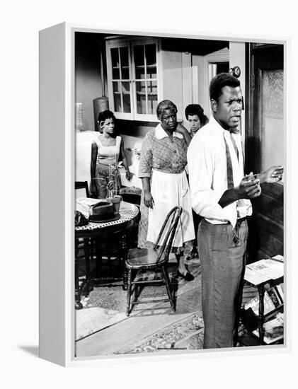 A Raisin In The Sun, Ruby Dee, Claudia McNeil, Diana Sands, Sidney Poitier, 1961-null-Framed Stretched Canvas
