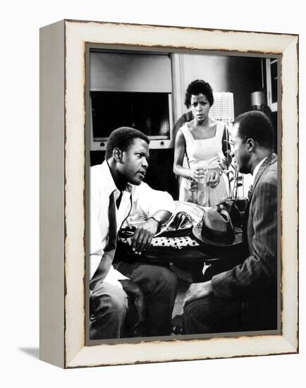 A Raisin In The Sun, Sidney Poitier, Ruby Dee, Louis Gossett Jr., 1961-null-Framed Stretched Canvas