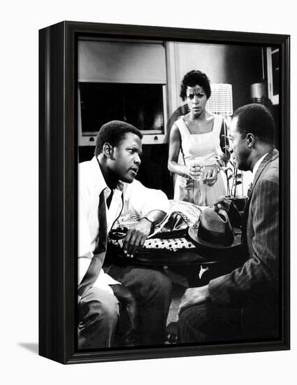 A Raisin In The Sun, Sidney Poitier, Ruby Dee, Louis Gossett Jr., 1961-null-Framed Stretched Canvas