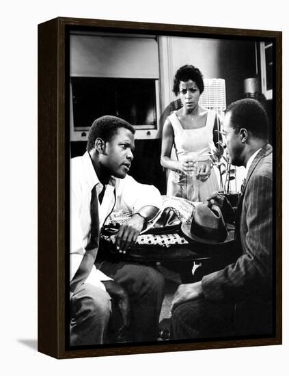A Raisin In The Sun, Sidney Poitier, Ruby Dee, Louis Gossett Jr., 1961-null-Framed Stretched Canvas