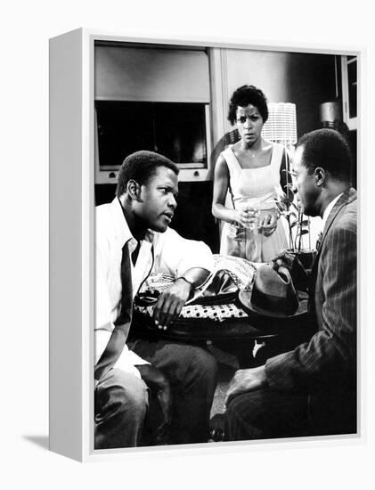 A Raisin In The Sun, Sidney Poitier, Ruby Dee, Louis Gossett Jr., 1961-null-Framed Stretched Canvas