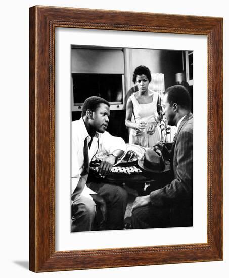 A Raisin In The Sun, Sidney Poitier, Ruby Dee, Louis Gossett Jr., 1961-null-Framed Photo