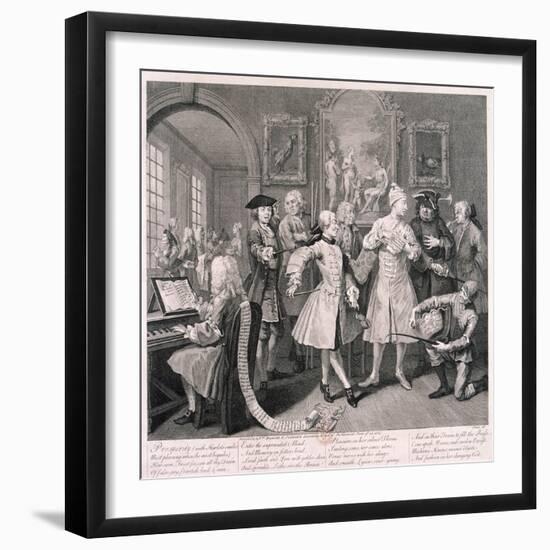 A Rake's Progress, 1735-William Hogarth-Framed Giclee Print