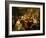 A Rake's Progress III: the Rake at the Rose-Tavern-William Hogarth-Framed Giclee Print