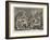 A Rake's Progress (Plate 7)-William Hogarth-Framed Giclee Print