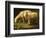 A Ram and Sheep-Johan Wenzel Peter-Framed Giclee Print