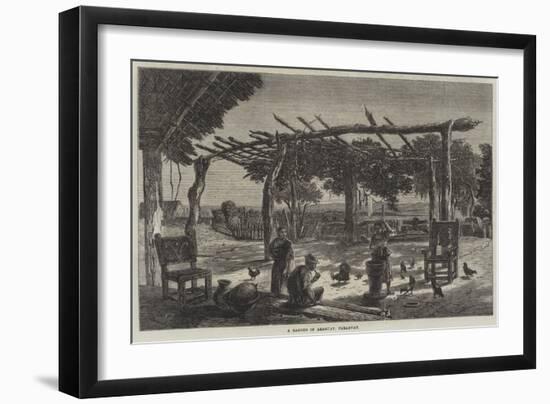 A Rancho in Araguay, Paraguay-null-Framed Giclee Print