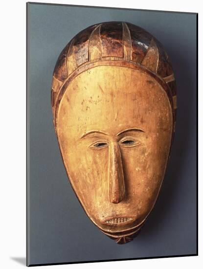 A Rare and Important Fang Mask for the Ngontang Society-null-Mounted Giclee Print