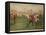 A Rare Print of England V. Wales. January 5th 1895 at Swansea-null-Framed Premier Image Canvas