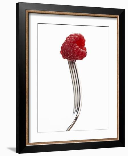 A Raspberry on a Fork-Marc O^ Finley-Framed Photographic Print