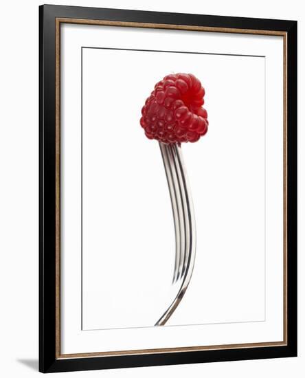 A Raspberry on a Fork-Marc O^ Finley-Framed Photographic Print